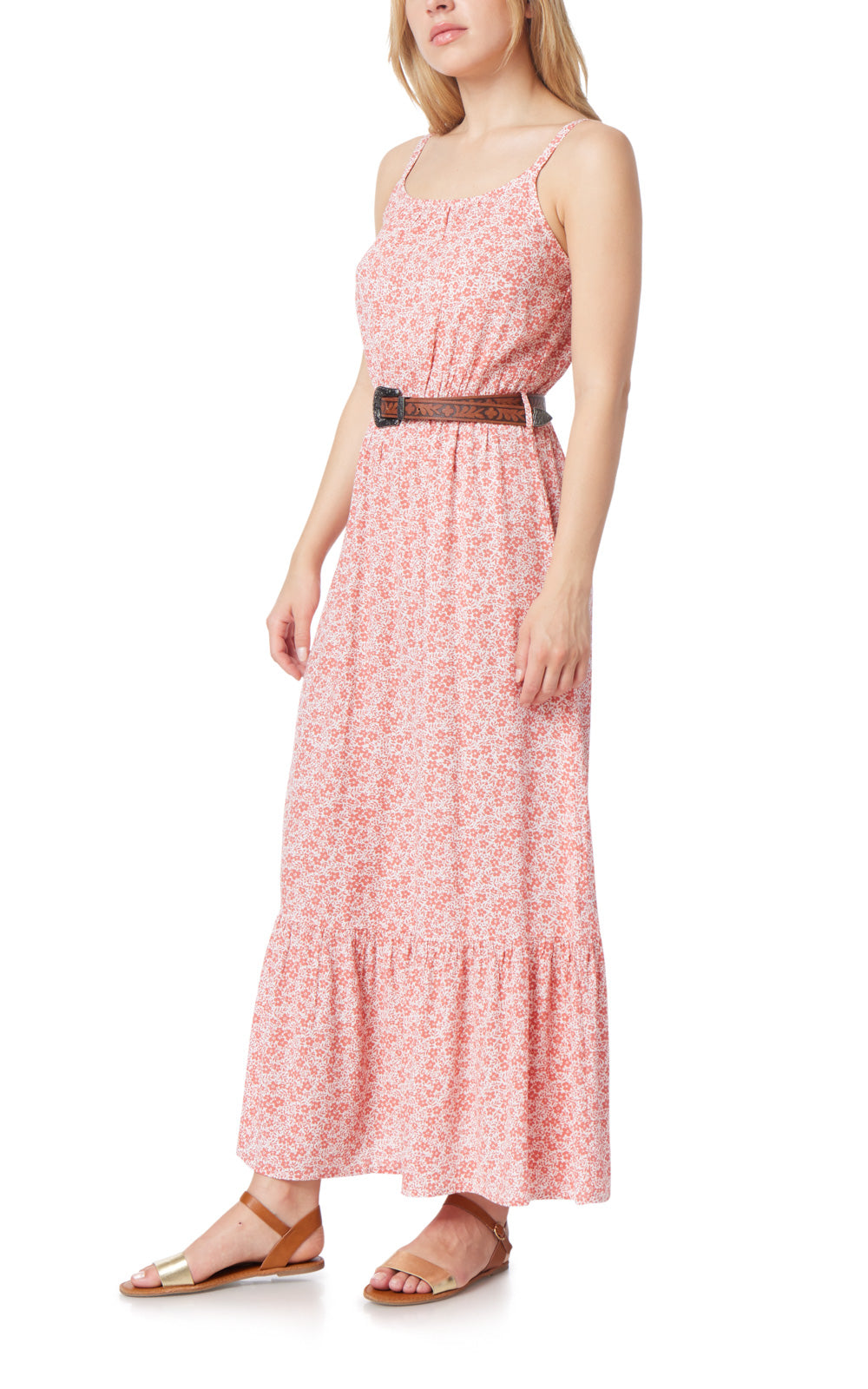 Sahara Peasant Maxi Dress