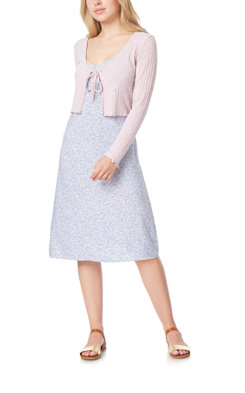 Kiera Midi Cardigan Dress