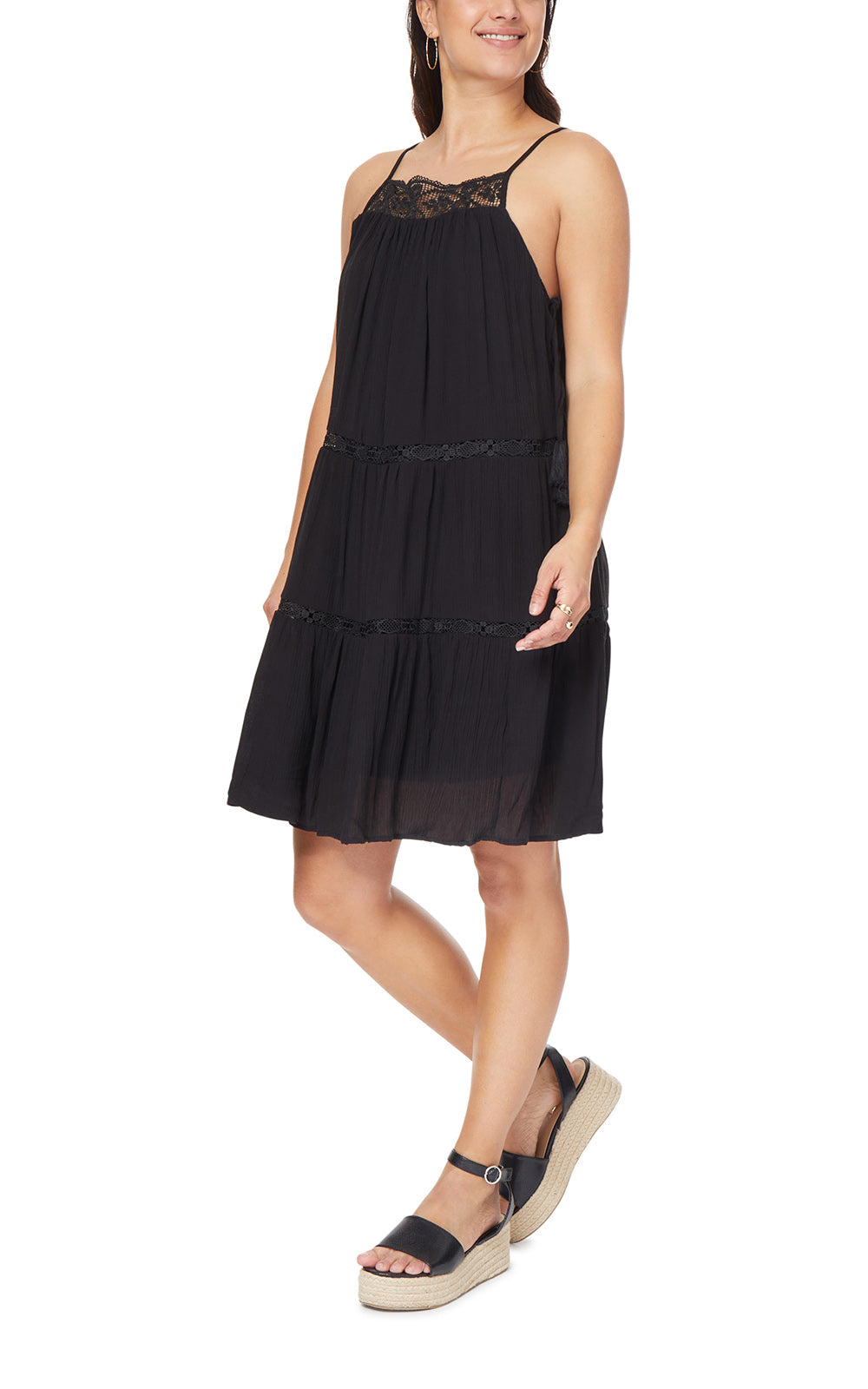 Penelope Lace Swing Dress