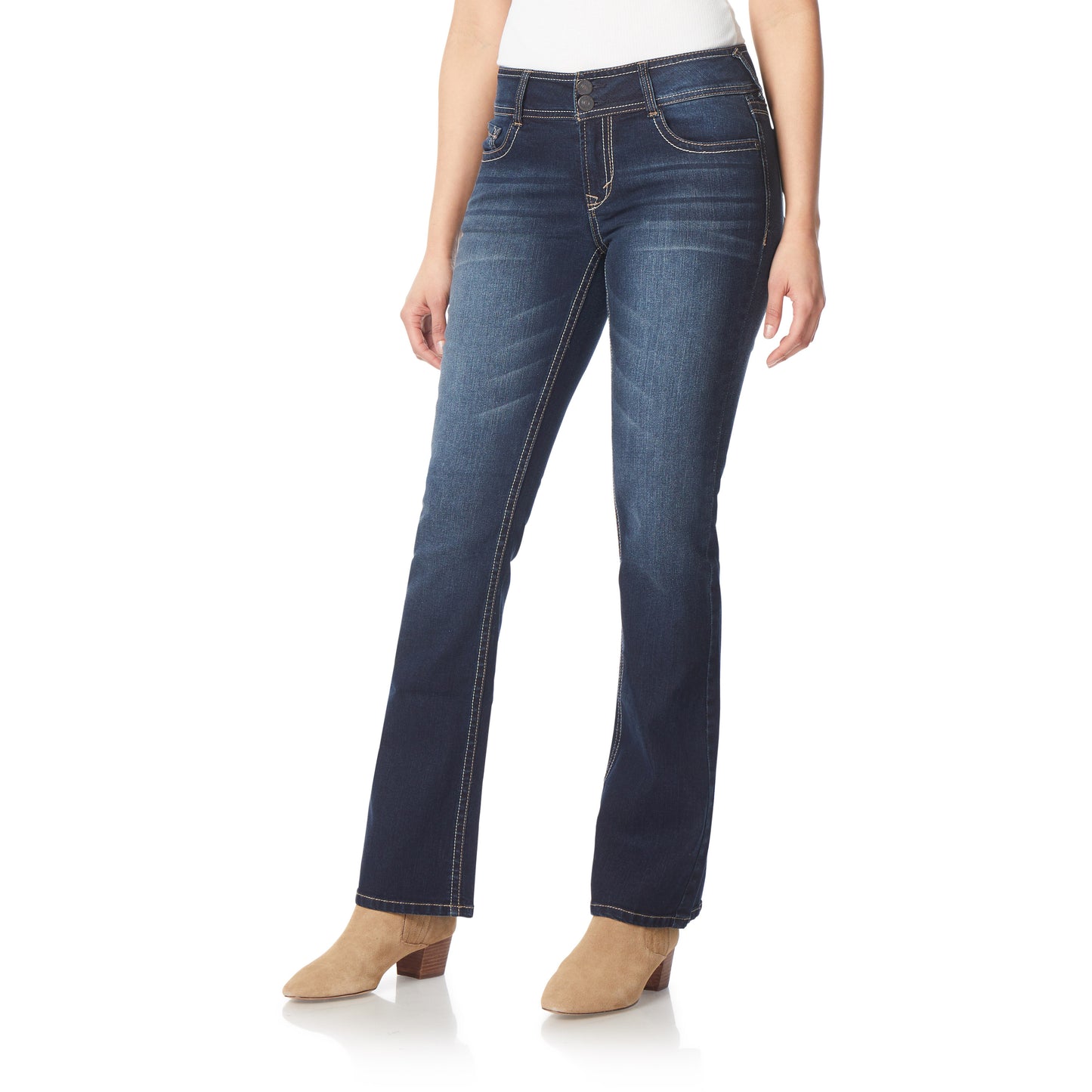 InstaStretch® Luscious Curvy Bootcut Jeans