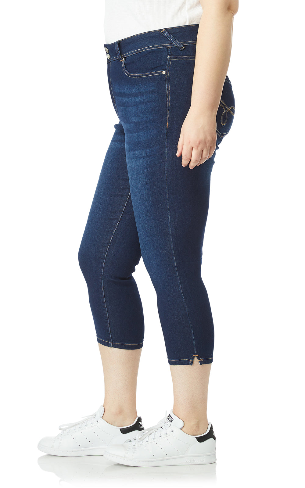 InstaSoft® Ultra Fit Skinny Crop Jeans