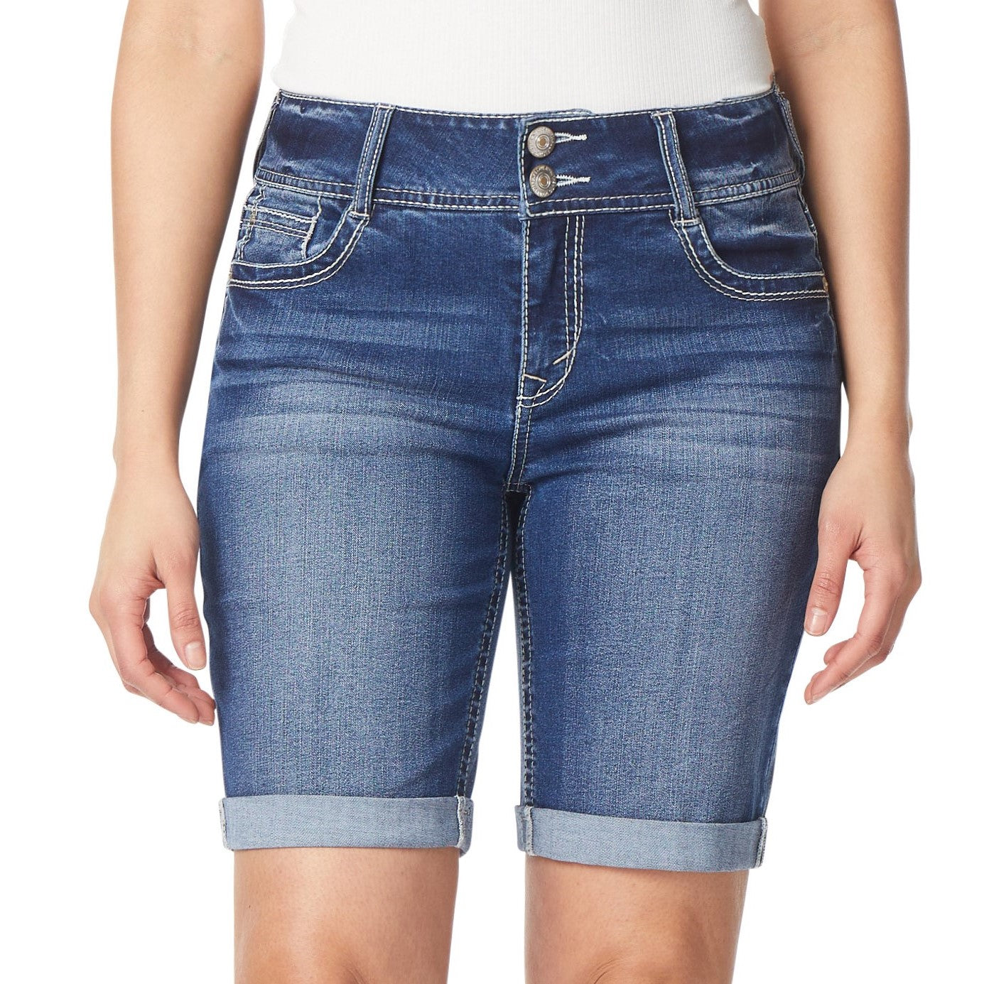 InstaStretch® Luscious Curvy Bermuda Shorts