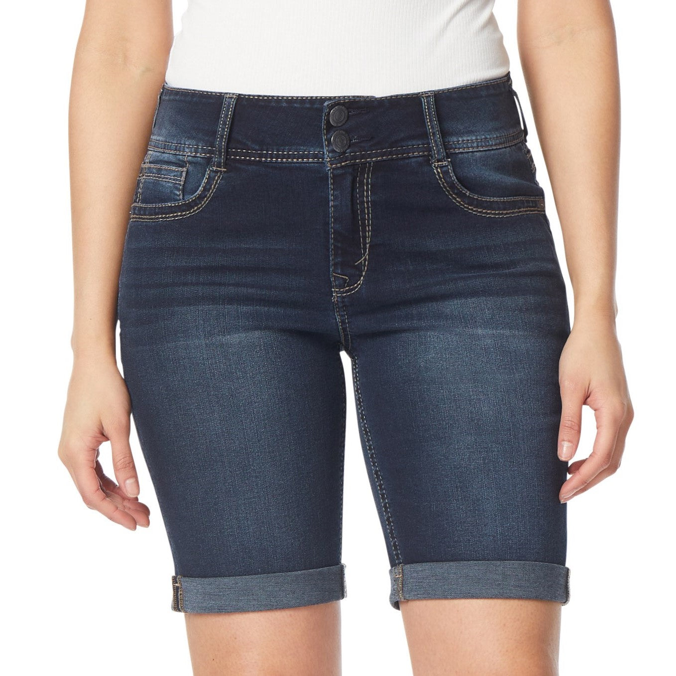 InstaStretch® Luscious Curvy Bermuda Shorts