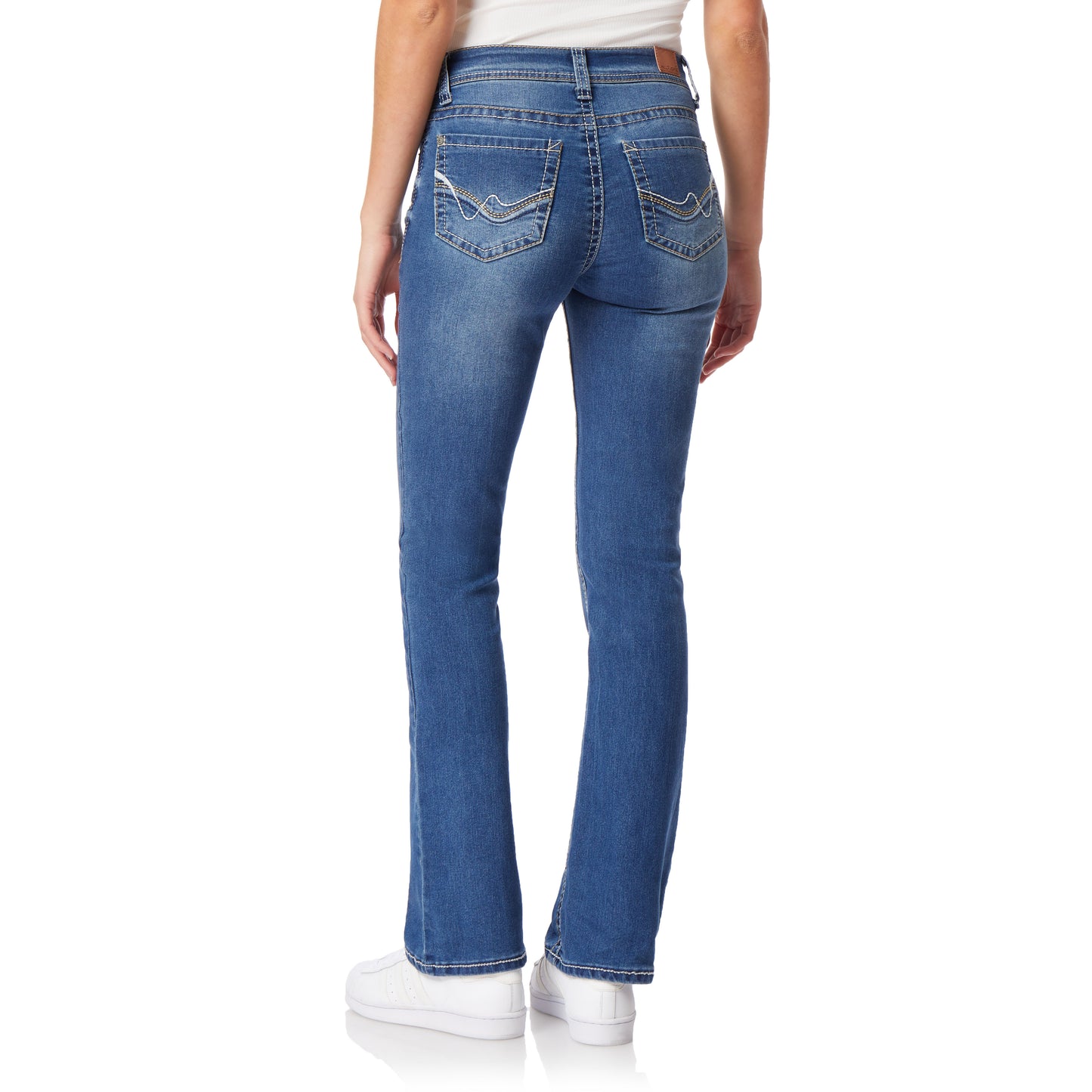 InstaStretch® Mid-Rise Legendary Bootcut Jeans- Long Inseam