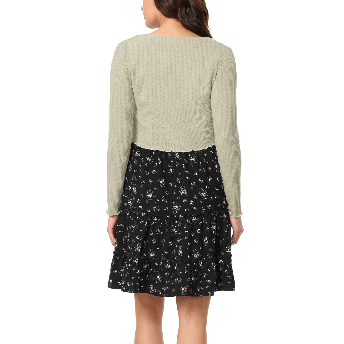 Leona Skater Dress with Cardigan