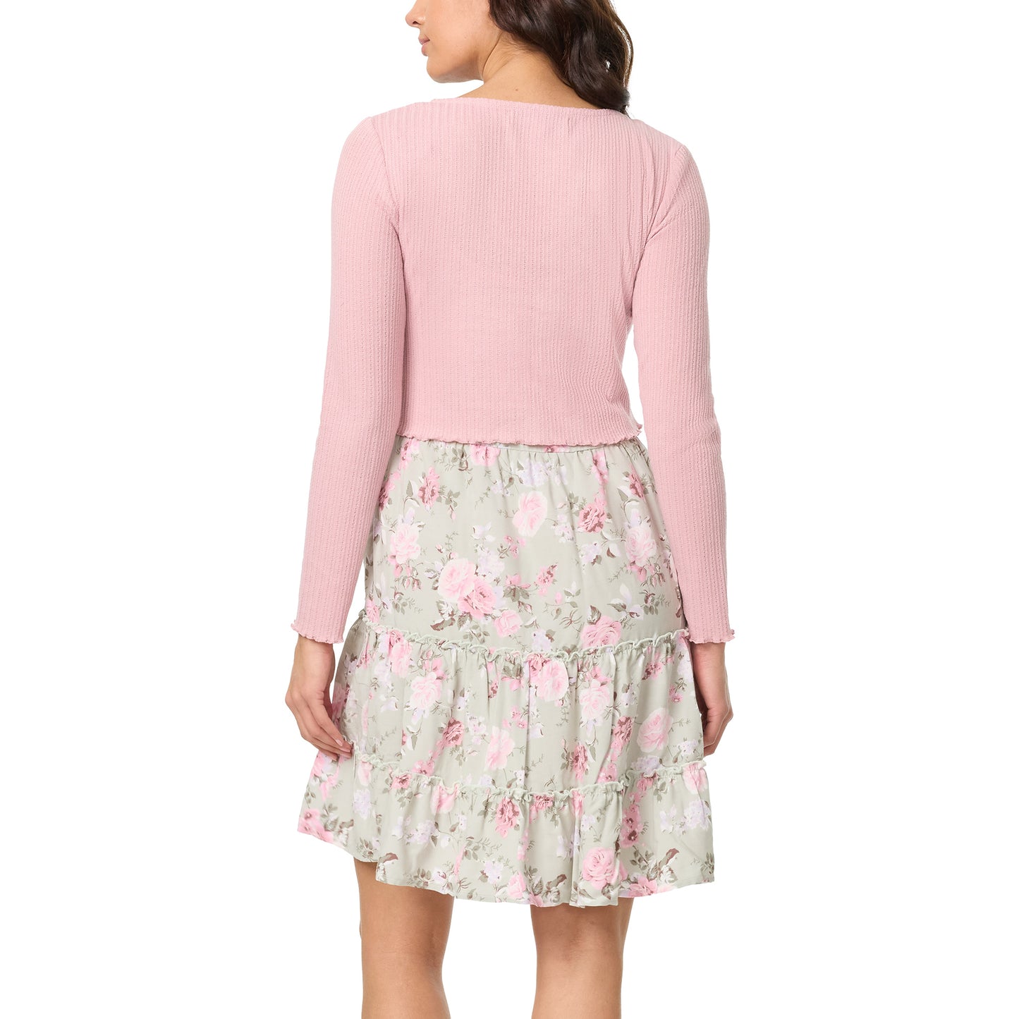 Leona Skater Dress with Cardigan