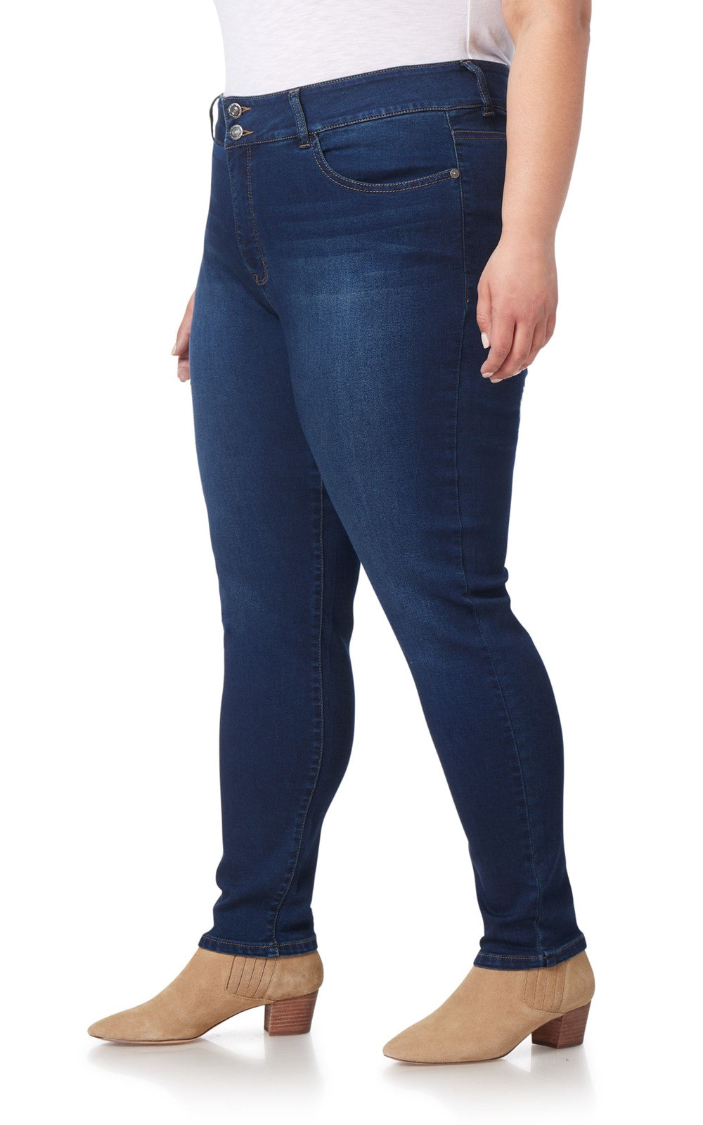 Plus InstaSoft® Ultra Fit Skinny Jeans