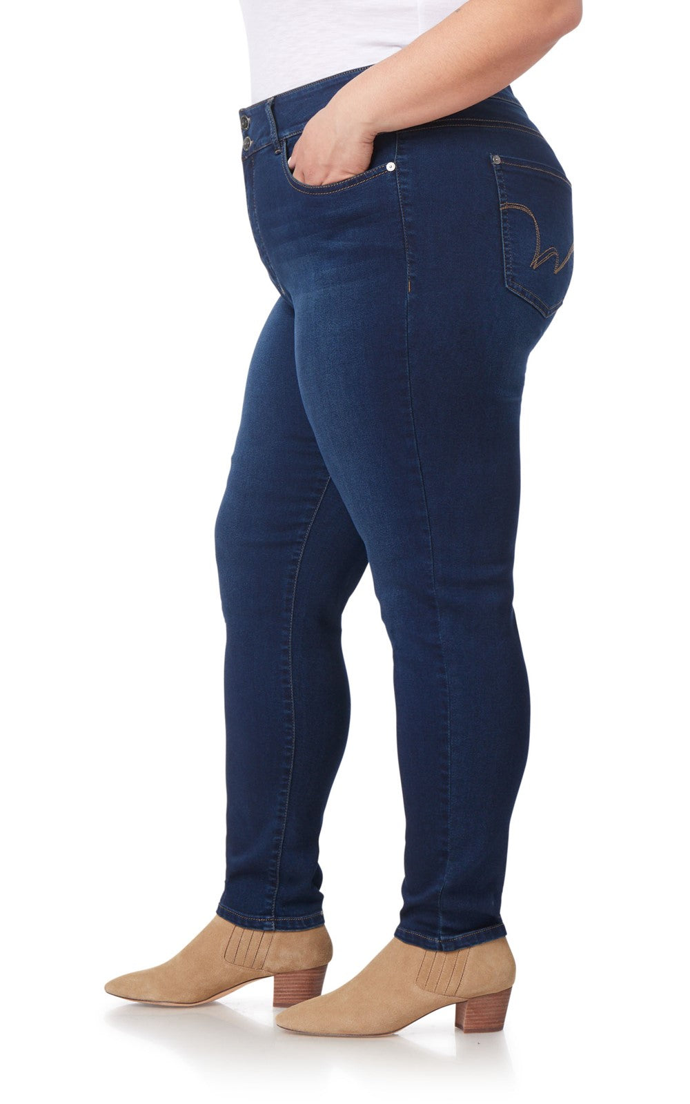 Plus InstaSoft® Ultra Fit Skinny Jeans