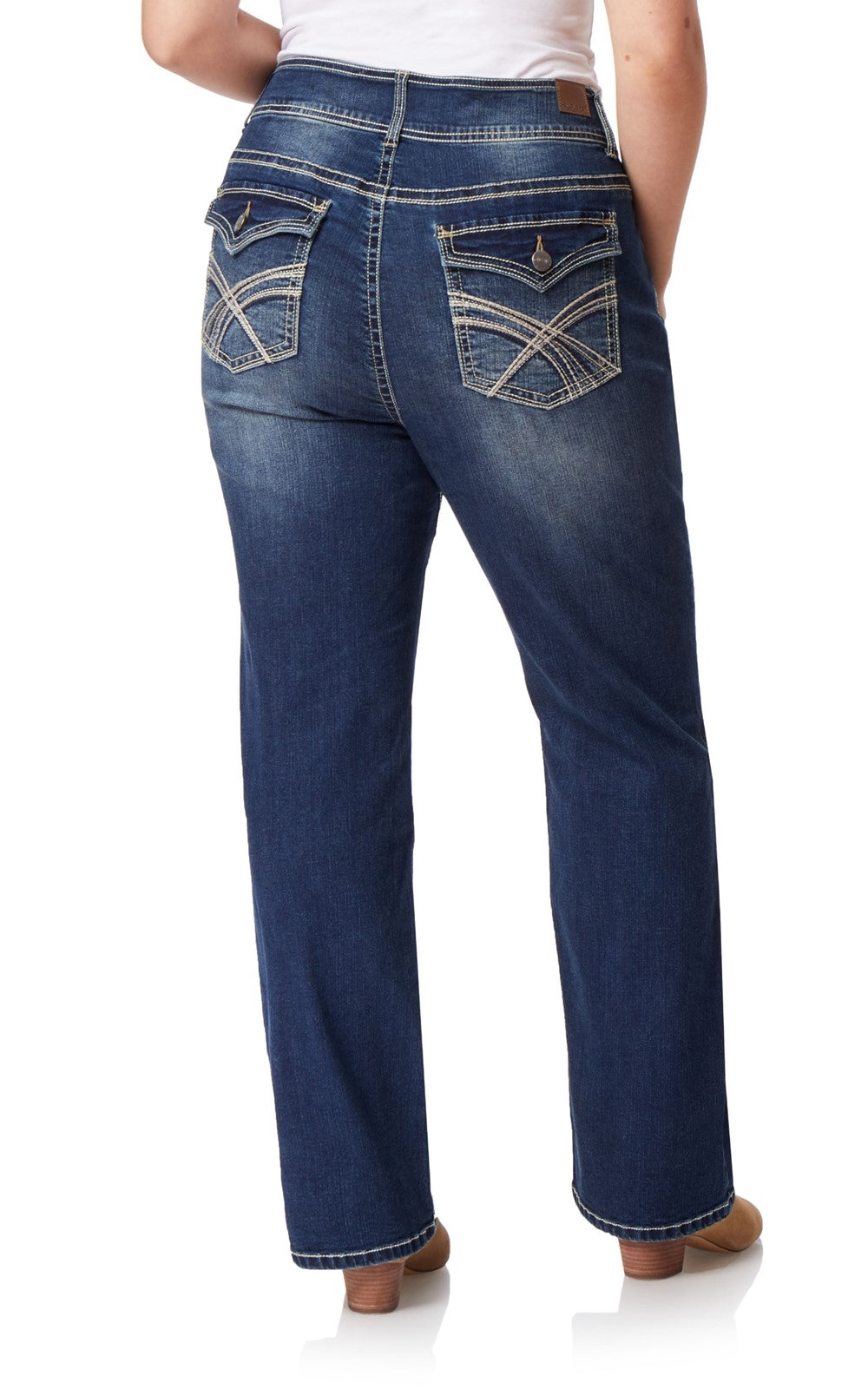 Plus InstaStretch® Luscious Curvy Bootcut Jeans
