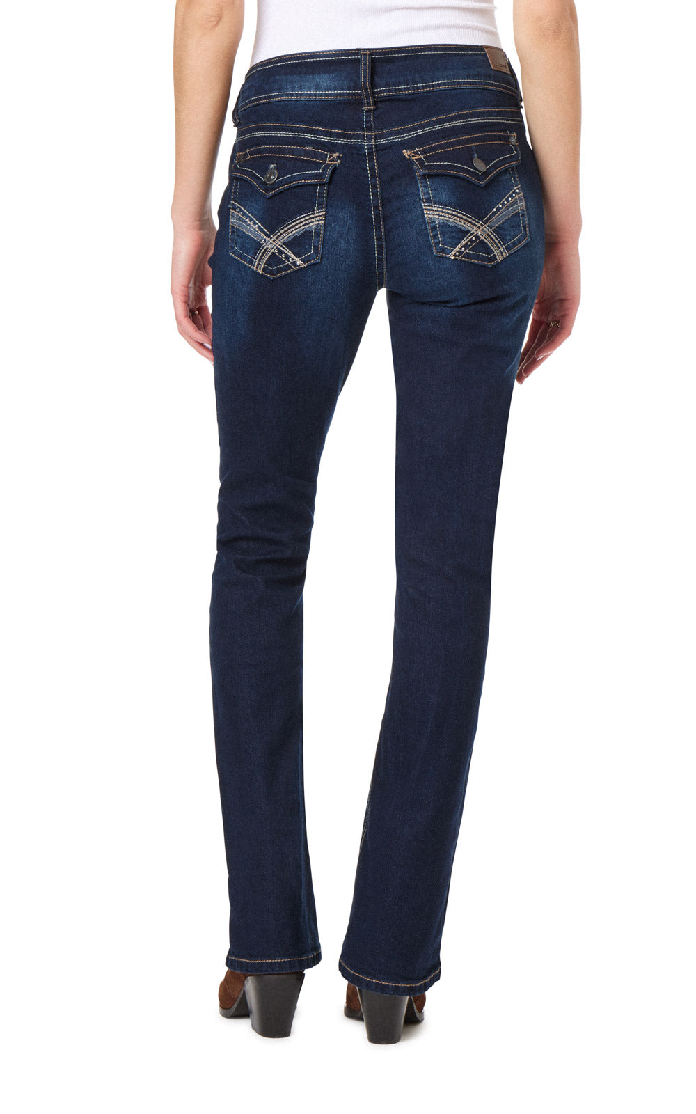InstaStretch® Luscious Curvy Bootcut Jeans