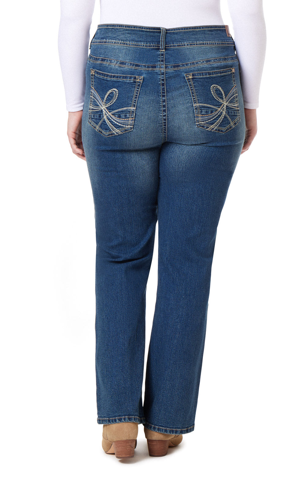 Plus InstaStretch® Luscious Curvy Bootcut Jeans