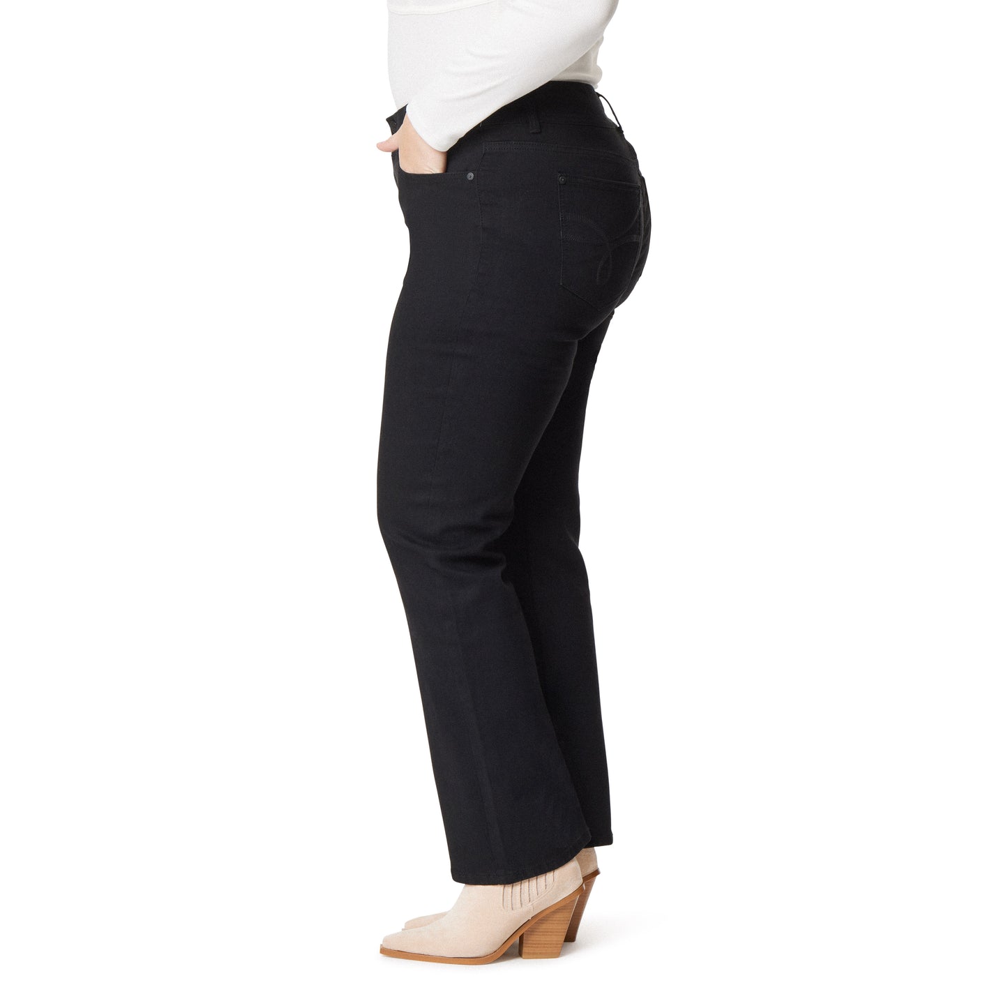 Plus InstaStretch® Luscious Curvy Bootcut Jeans