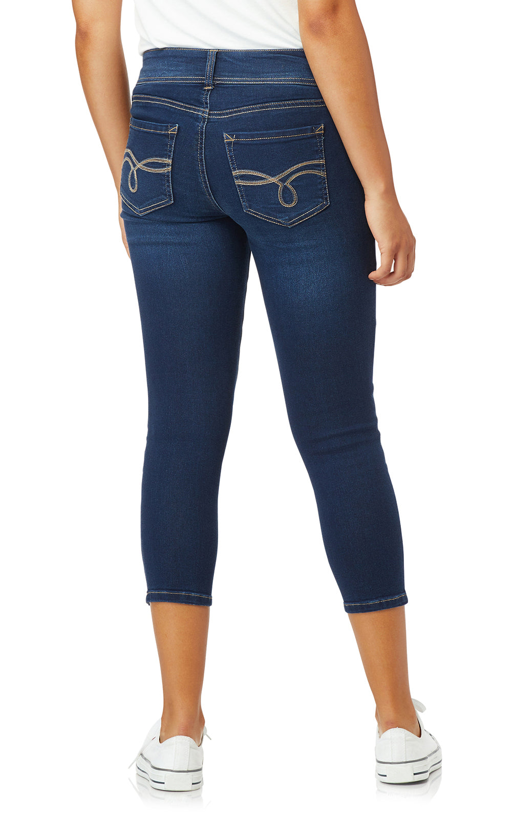 InstaSoft® Ultra Fit Skinny Crop Jeans