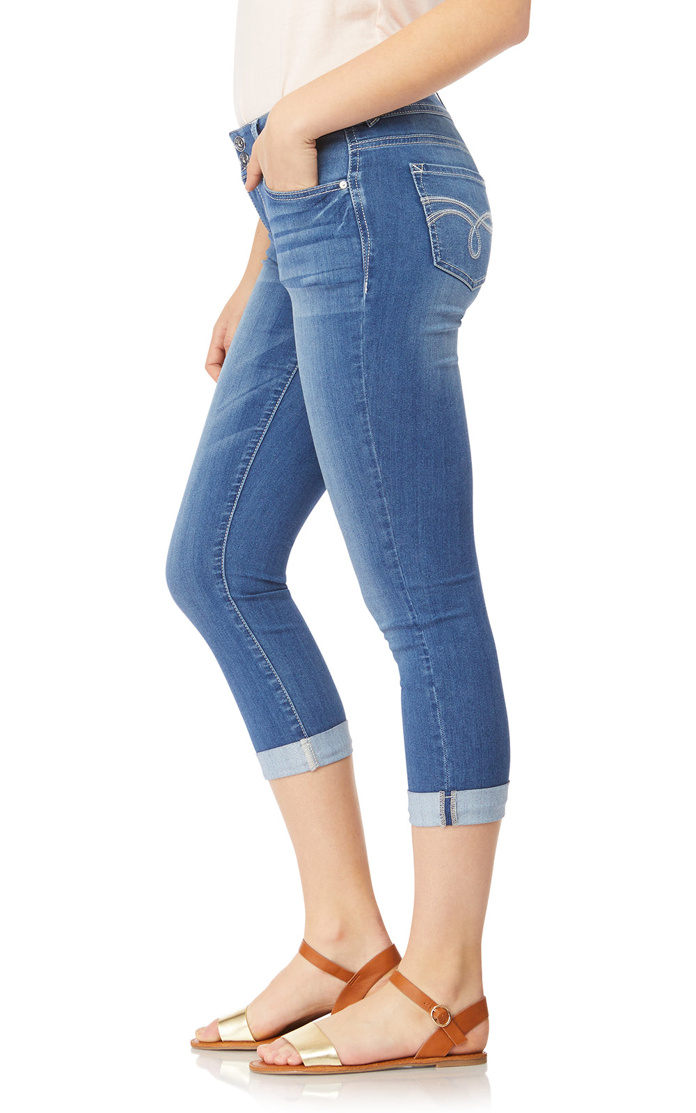 Insta Soft Ultra Fit Skinny Crop Jeans