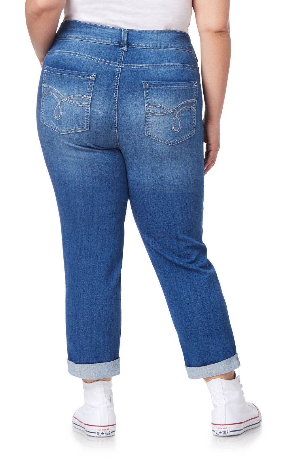 Plus InstaSoft Ultra Fit Skinny Crop Jeans
