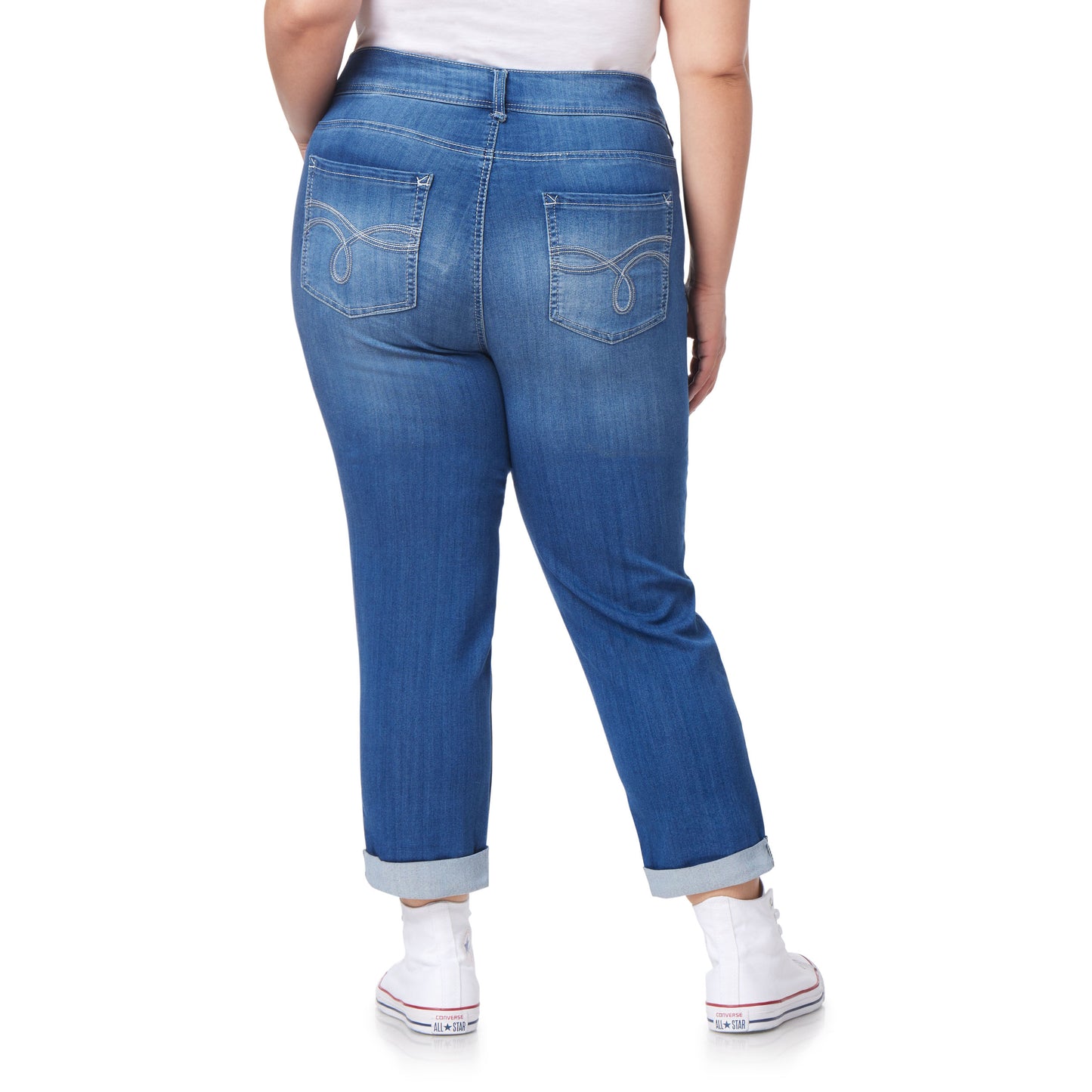 Plus InstaSoft Ultra Fit Skinny Crop Jeans