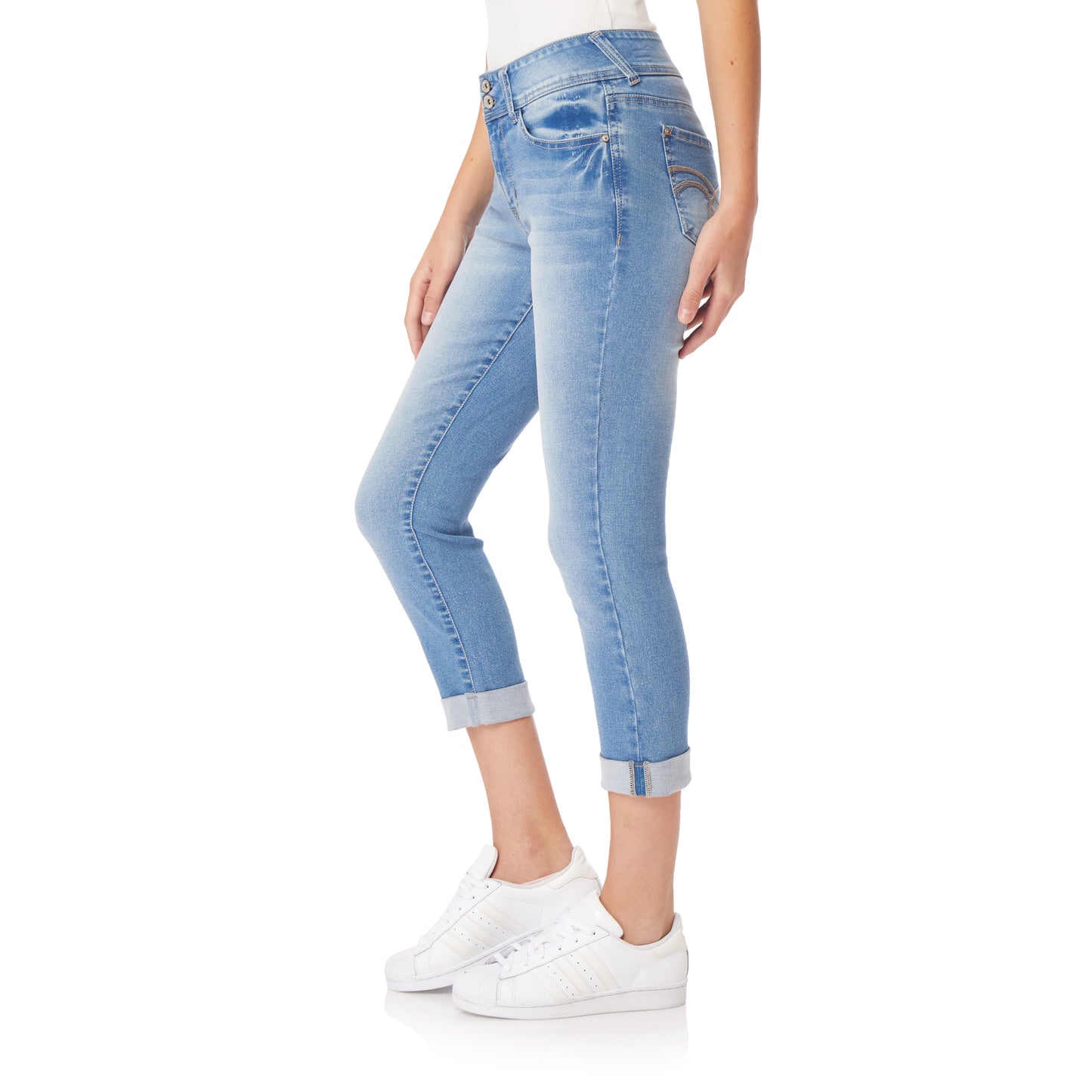 InstaSoft® Ultra Fit Skinny Crop Jeans