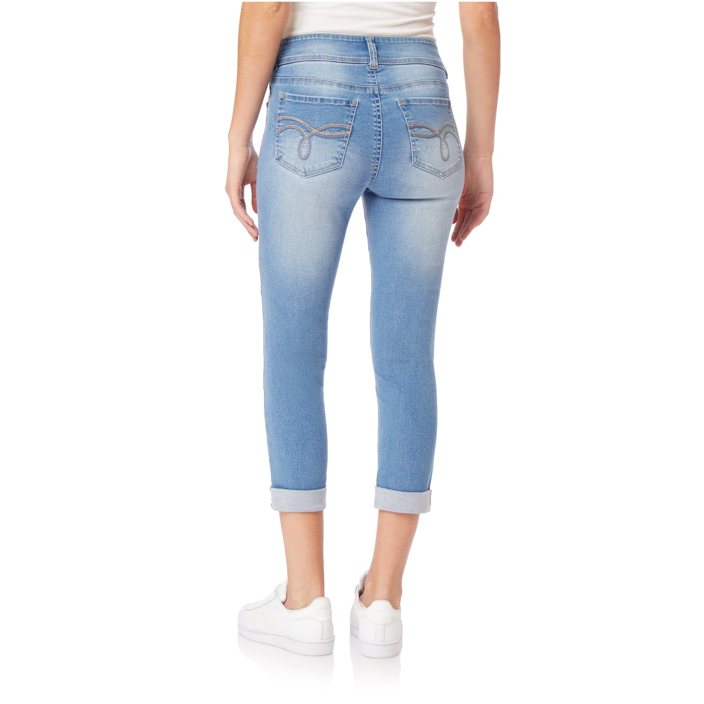 InstaSoft® Ultra Fit Skinny Crop Jeans