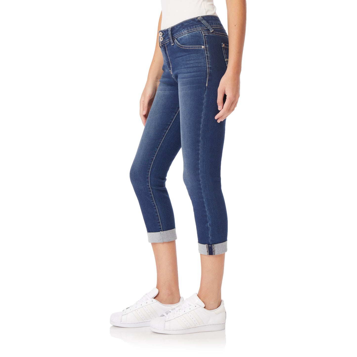 InstaSoft® Ultra Fit Skinny Crop Jeans