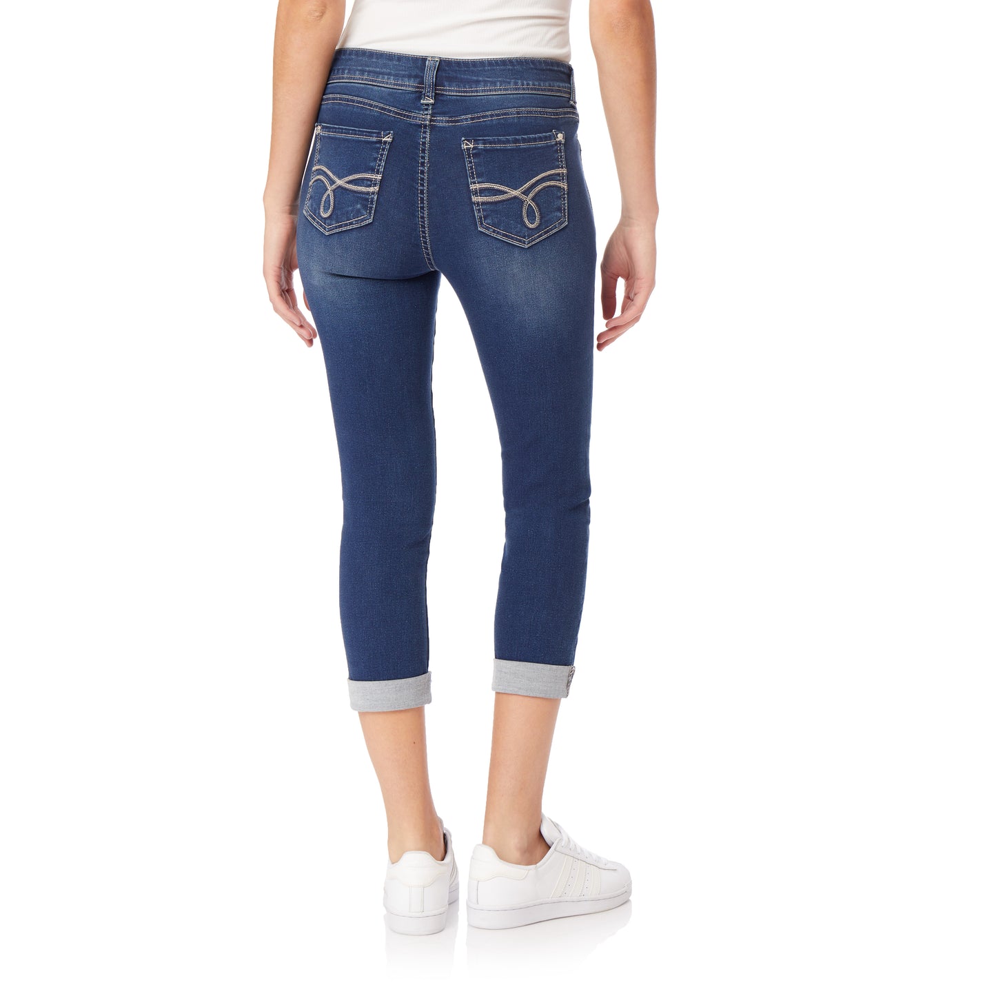 InstaSoft® Ultra Fit Skinny Crop Jeans