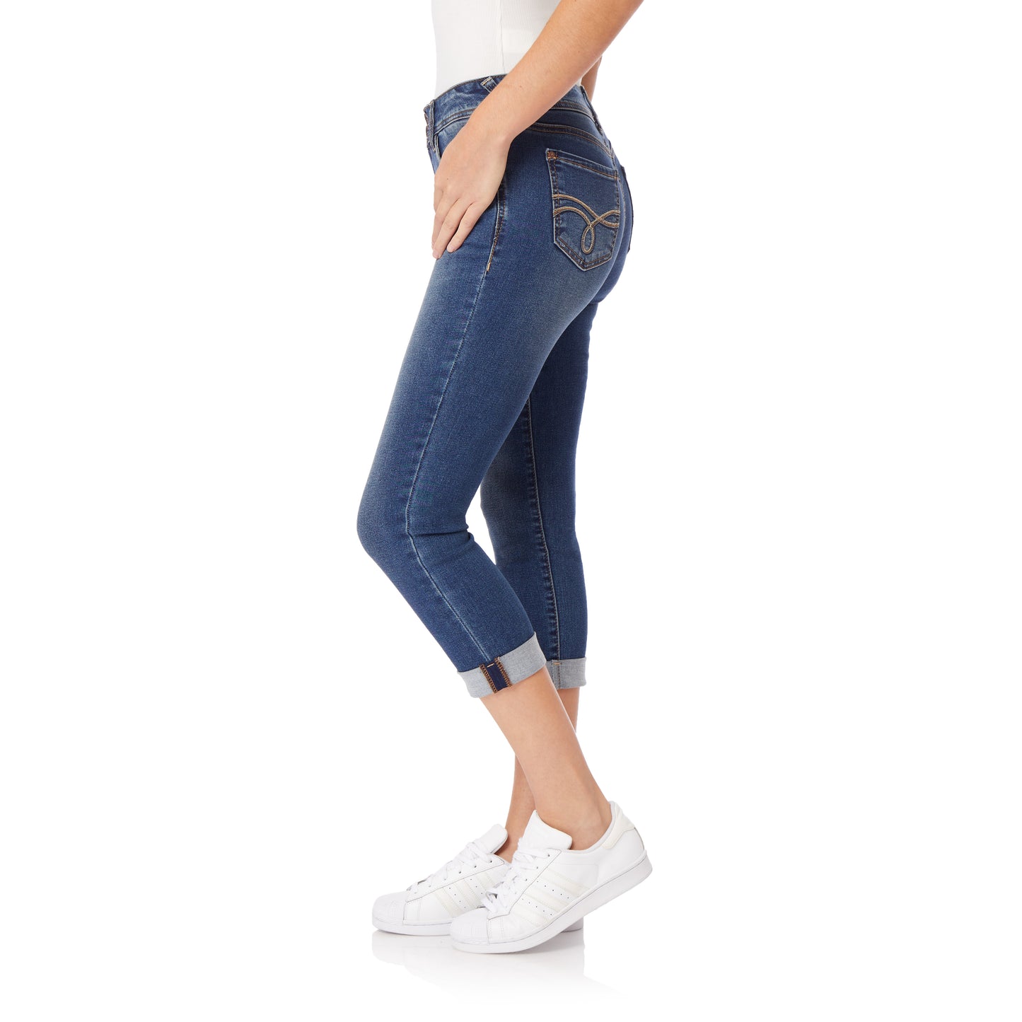 InstaSoft® Ultra Fit Skinny Crop Jeans