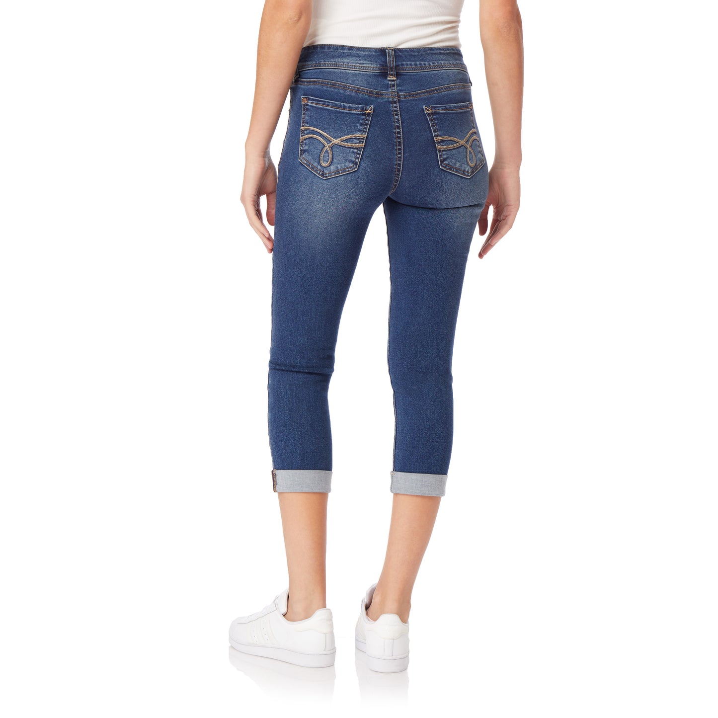InstaSoft® Ultra Fit Skinny Crop Jeans