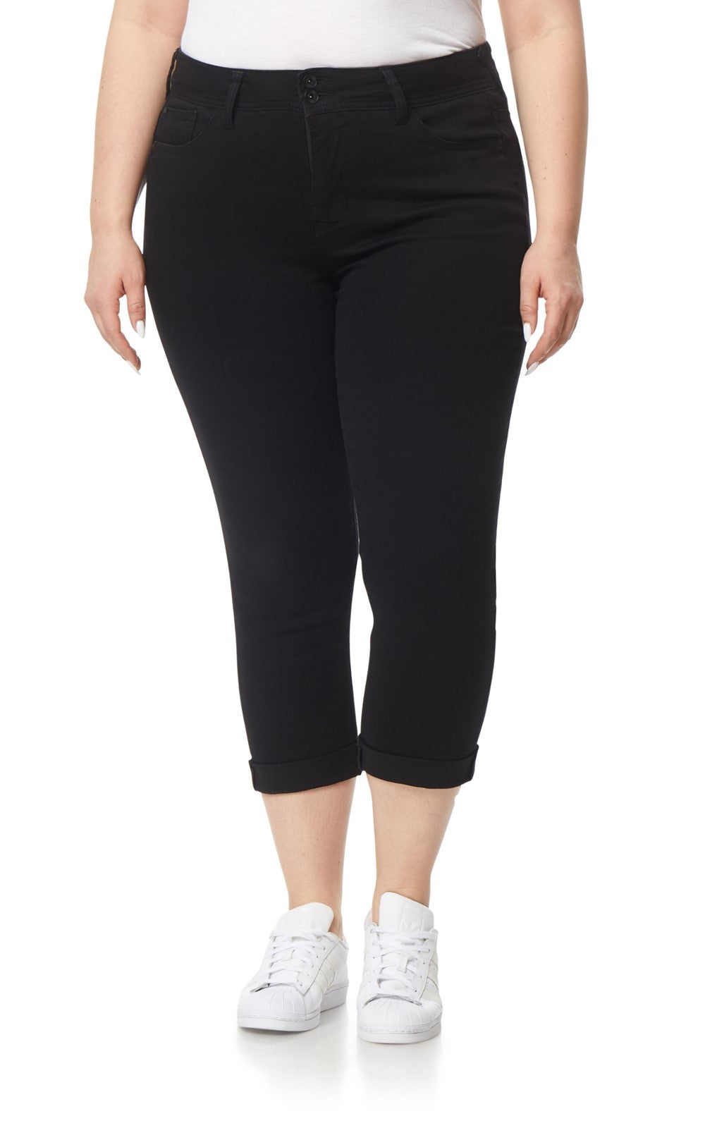 InstaSoft® Ultra Fit Skinny Crop Jeans