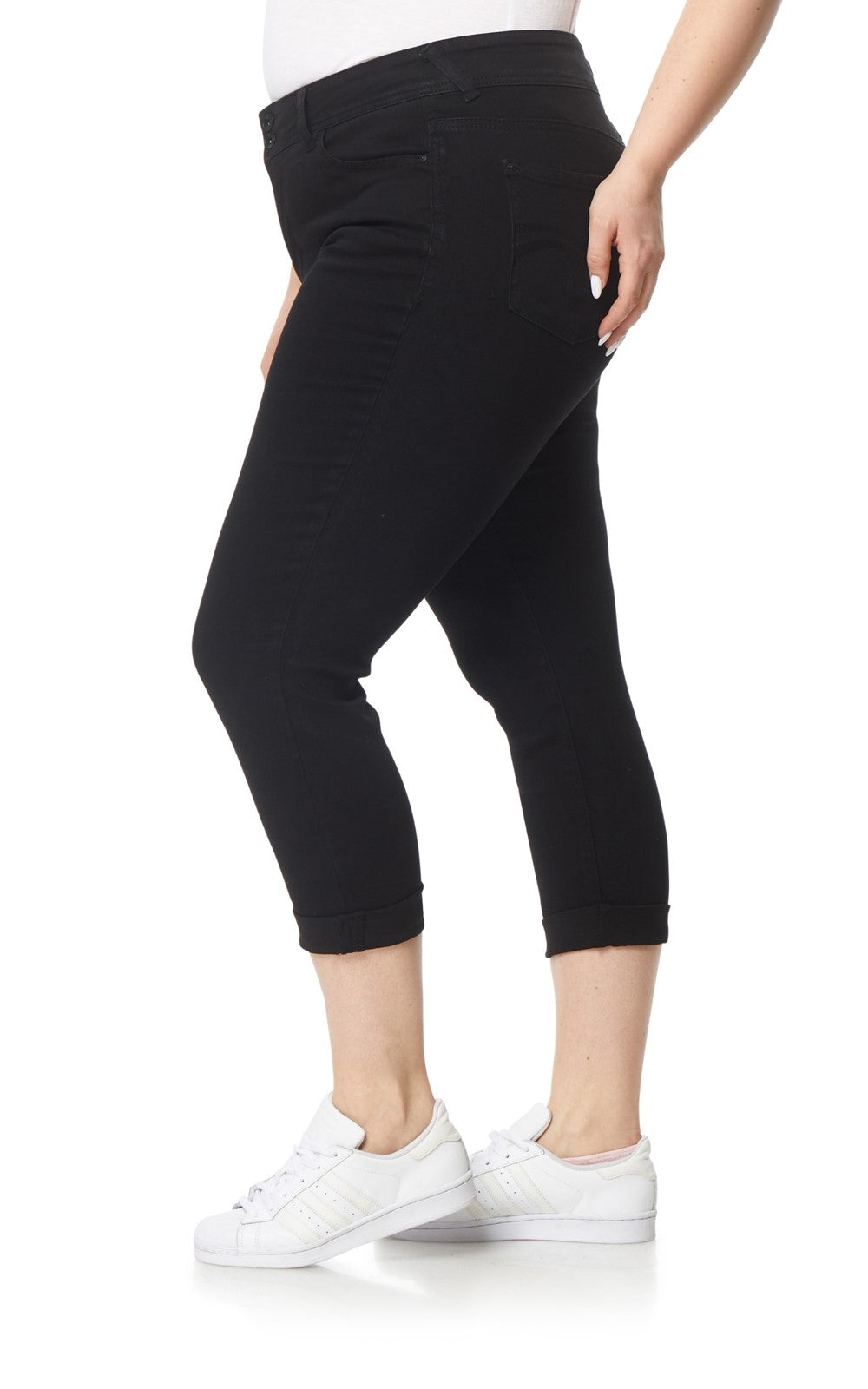 InstaSoft® Ultra Fit Skinny Crop Jeans