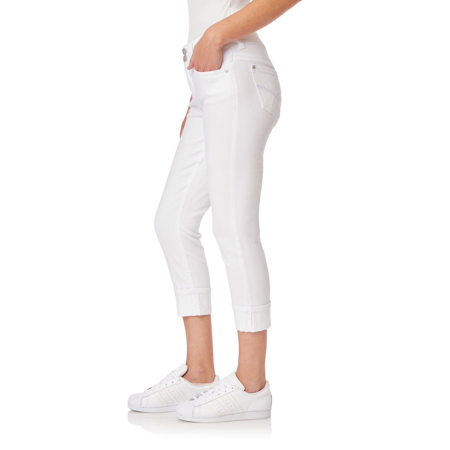 InstaStretch Luscious Curvy Crop Jeans
