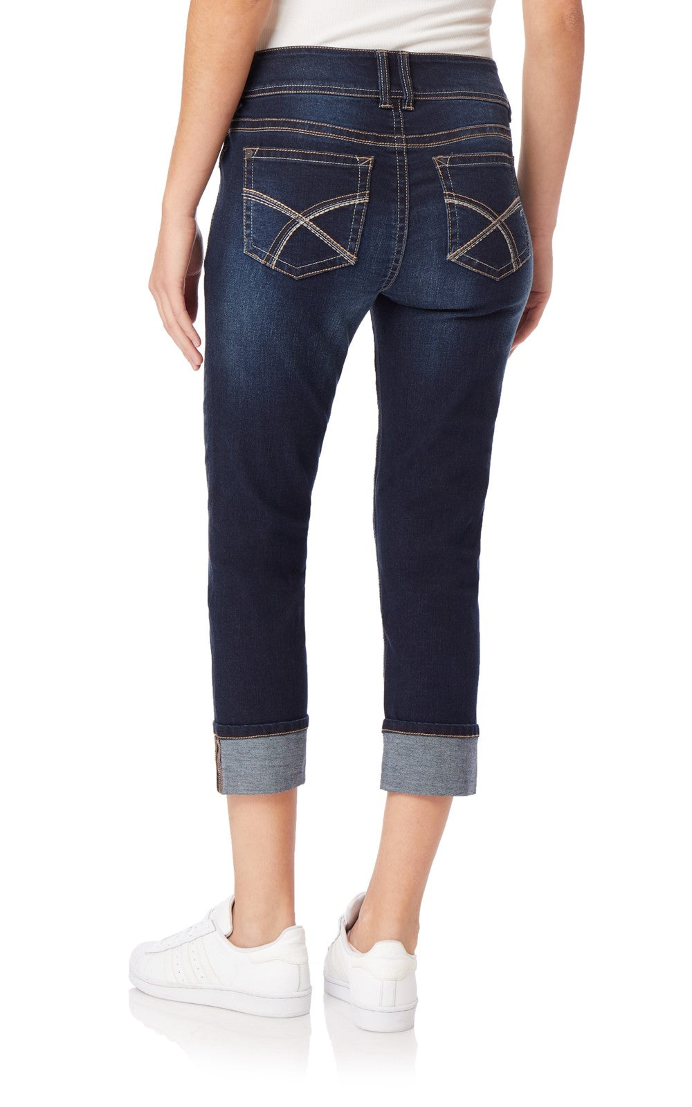 Plus InstaStretch Luscious Curvy Crop Jeans