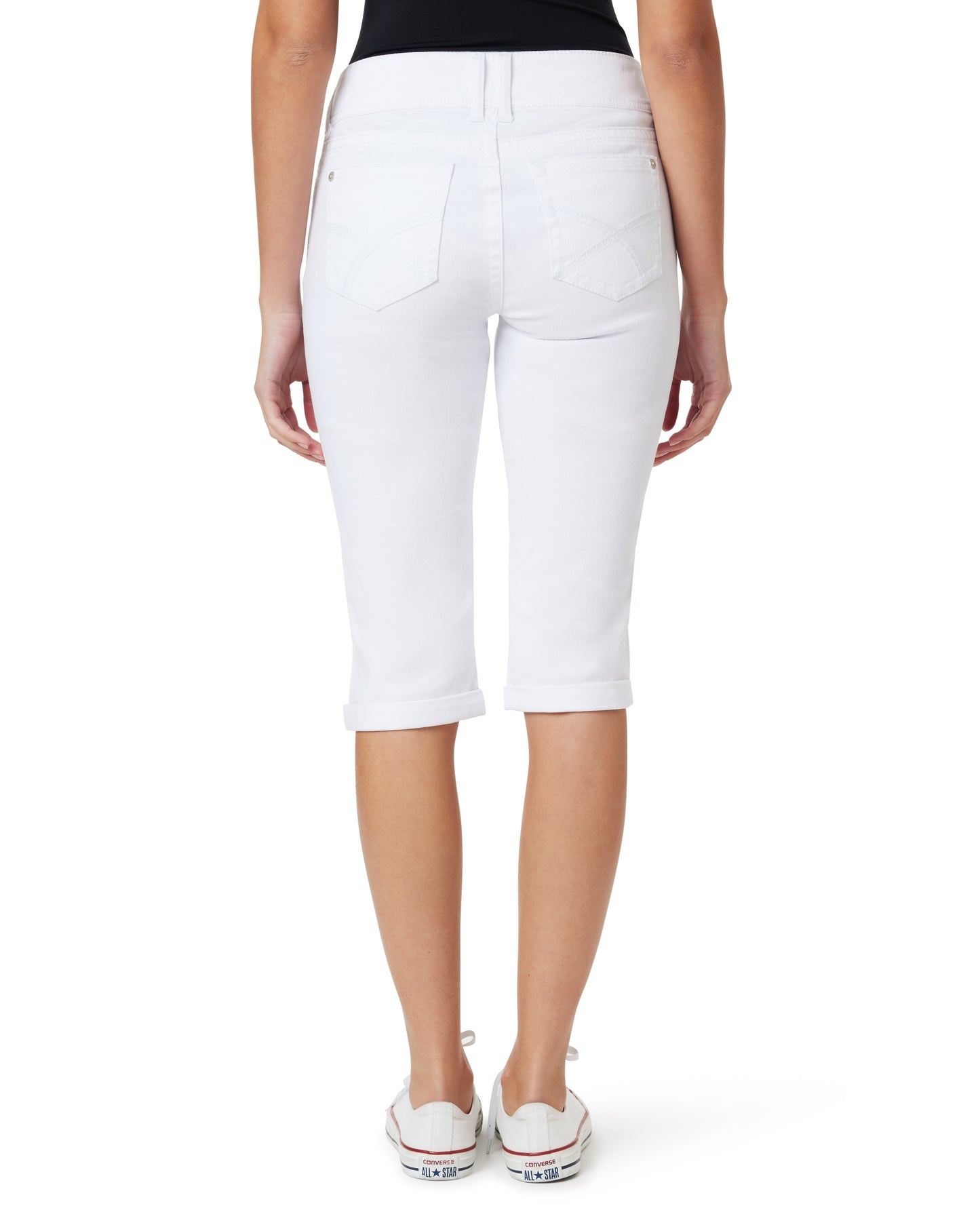 InstaStretch Luscious Curvy Mid-Rise Capri