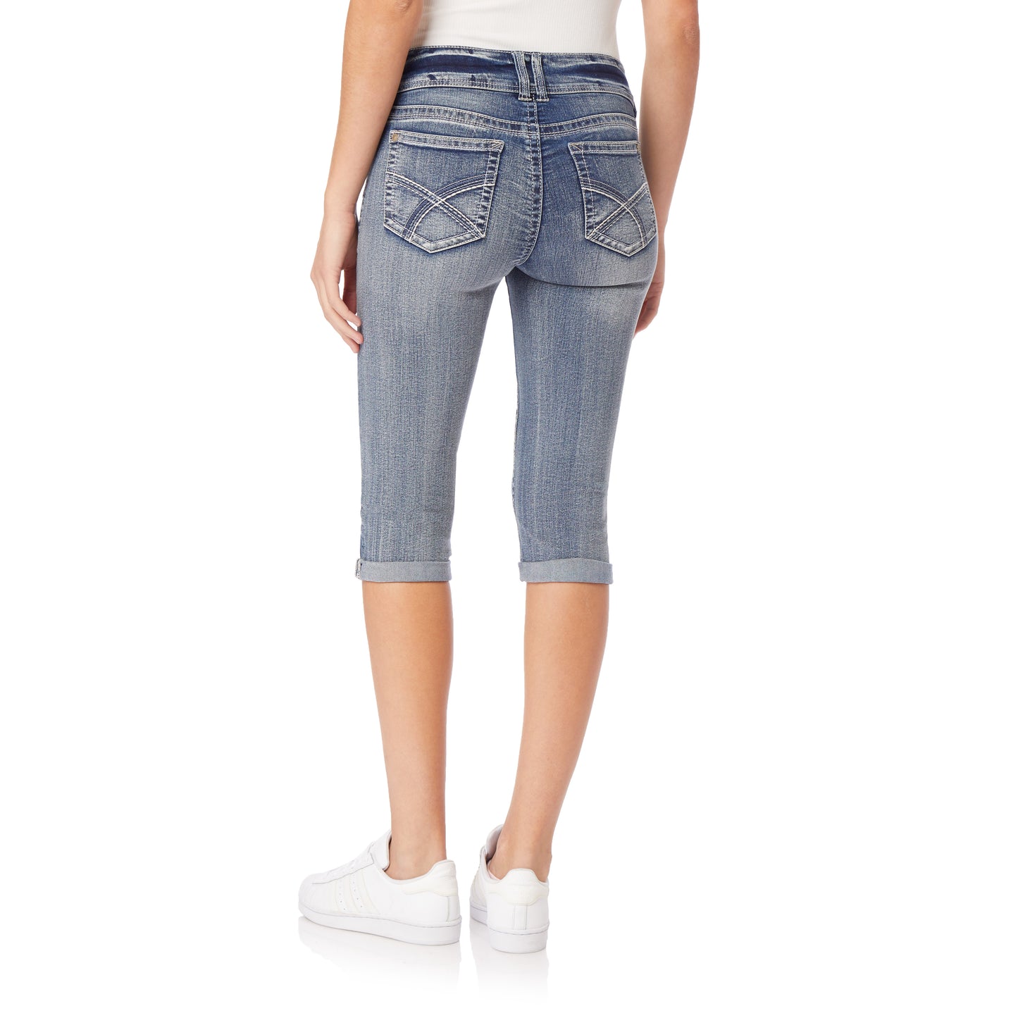 InstaStretch Luscious Curvy Mid-Rise Capri