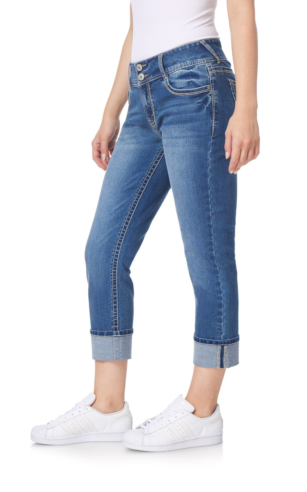 InstaStretch® Curvy Skinny Crop Jeans