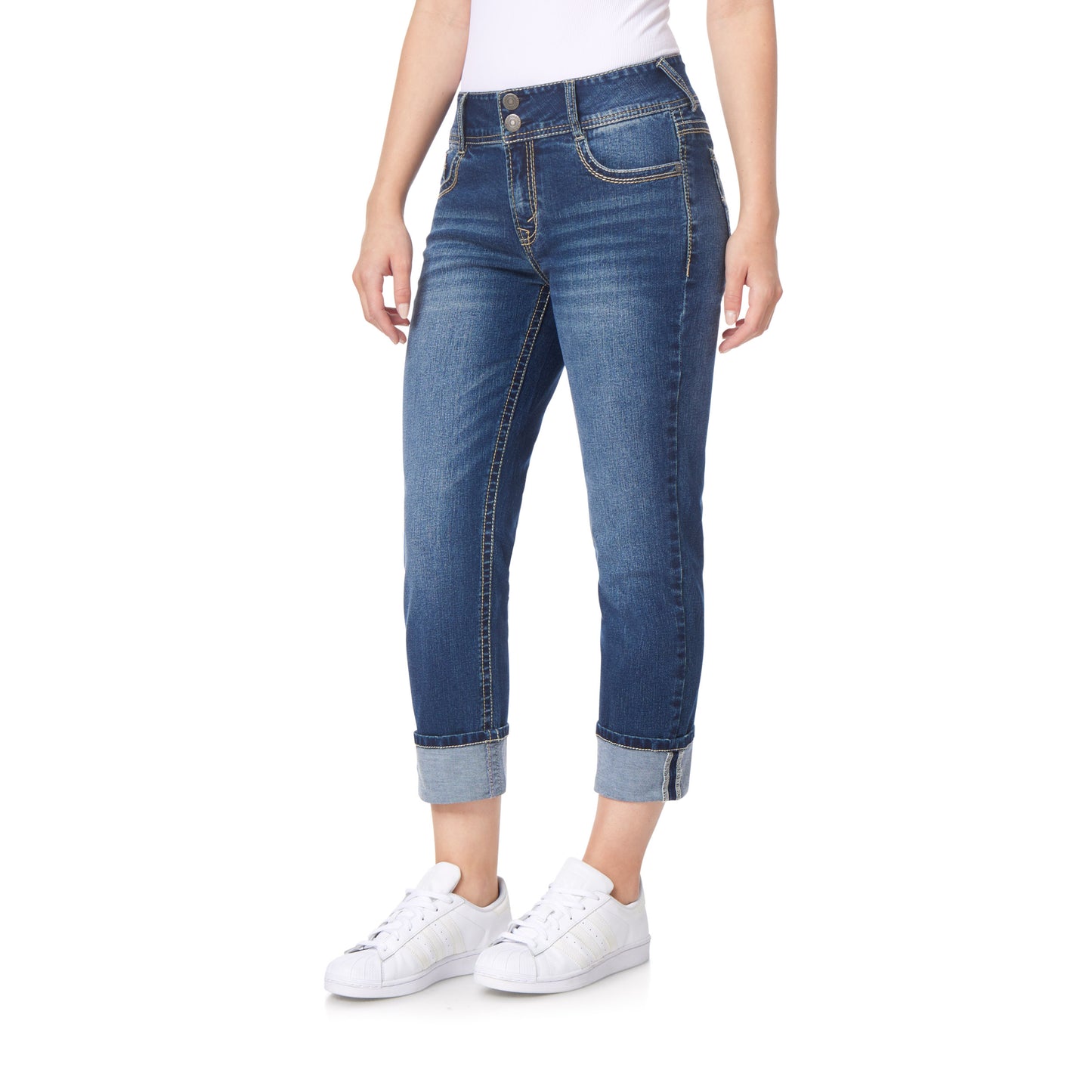 InstaStretch® Curvy Skinny Crop Jeans
