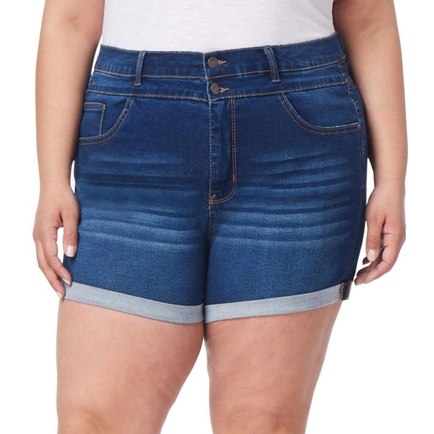 Plus InstaSoft® Sassy Fit Shorts