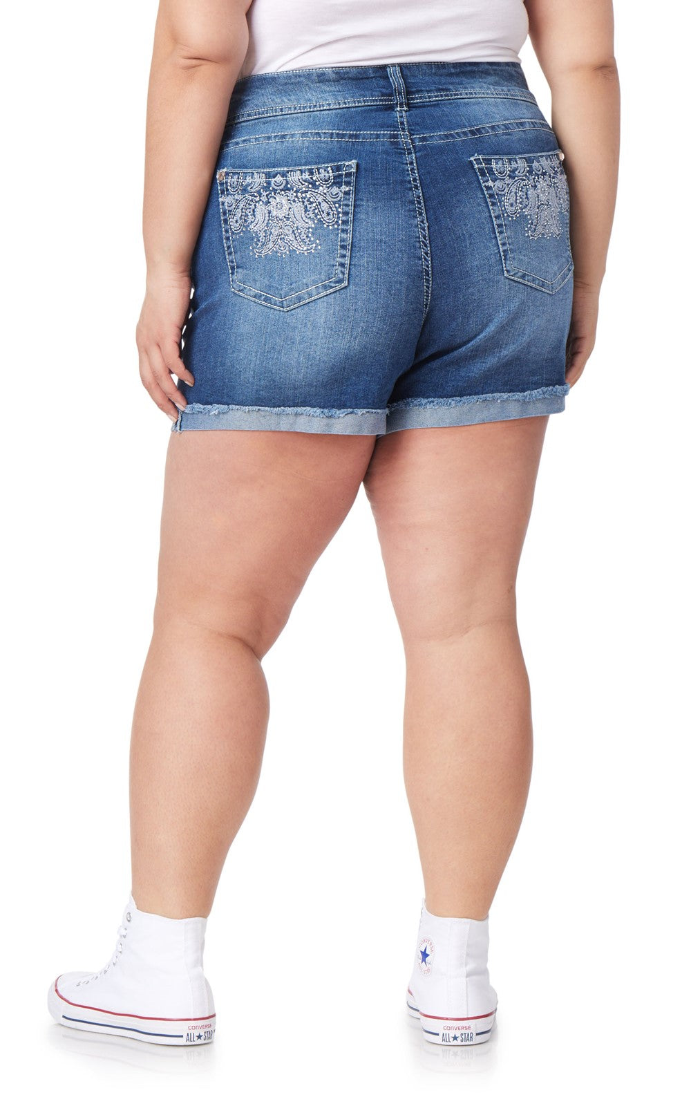 InstaStretch® Bling Luscious Curvy Shorts