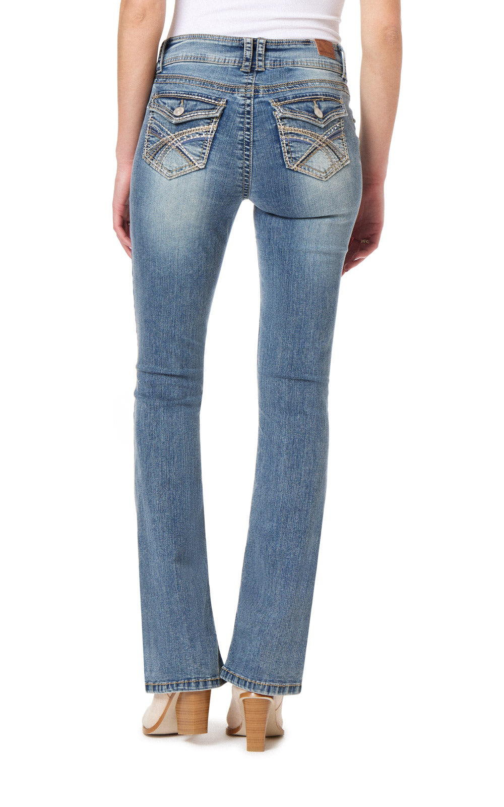 InstaStretch® Luscious Curvy Bootcut Jeans