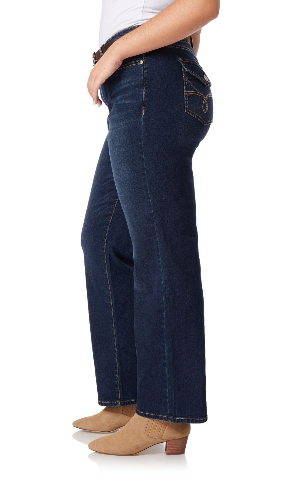 Plus InstaStretch® Legendary Slim Bootcut Jeans
