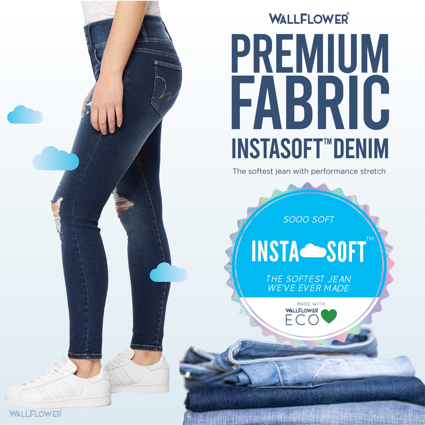InstaSoft® Sassy Skinny Jeans