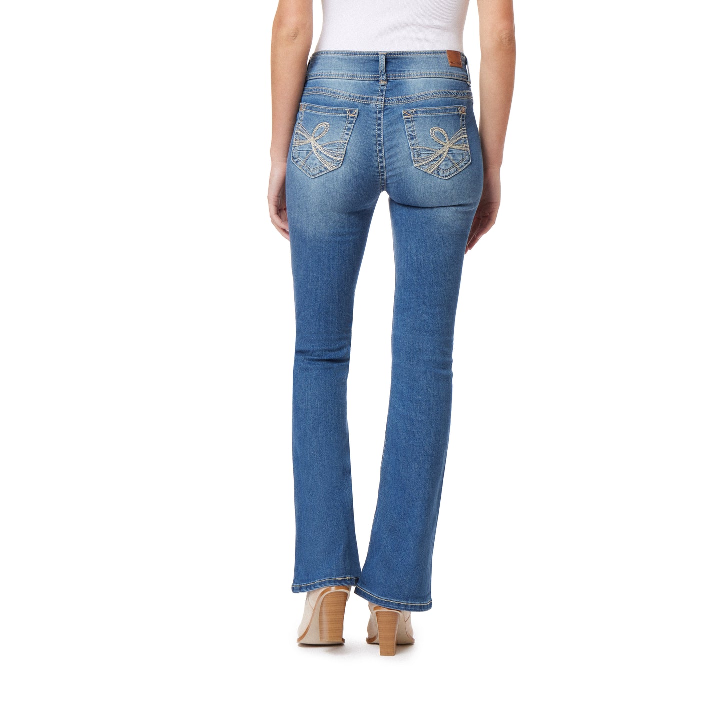 InstaStretch Flirty Curvy Flare High Rise Jeans
