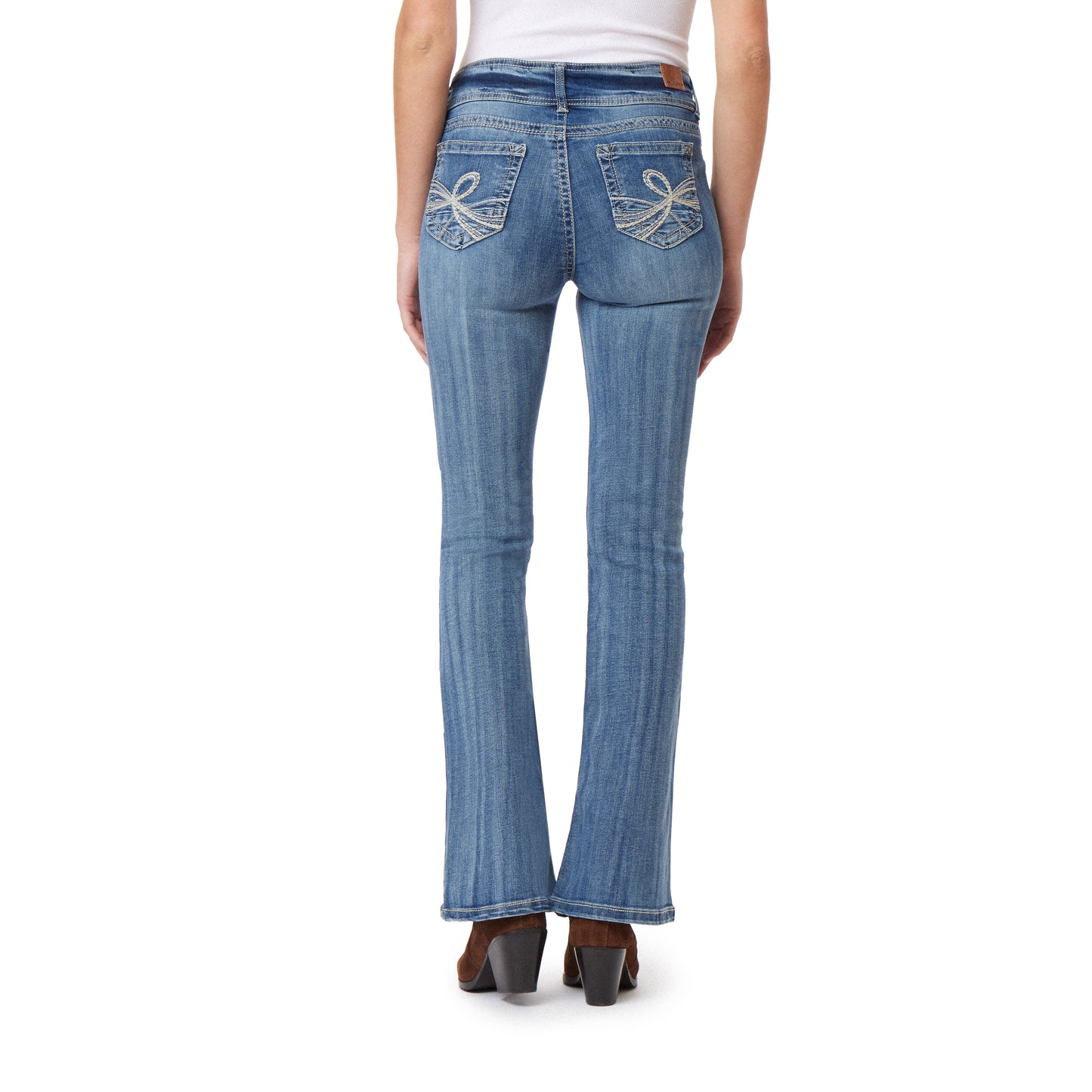 InstaStretch Flirty Curvy Flare High Rise Jeans