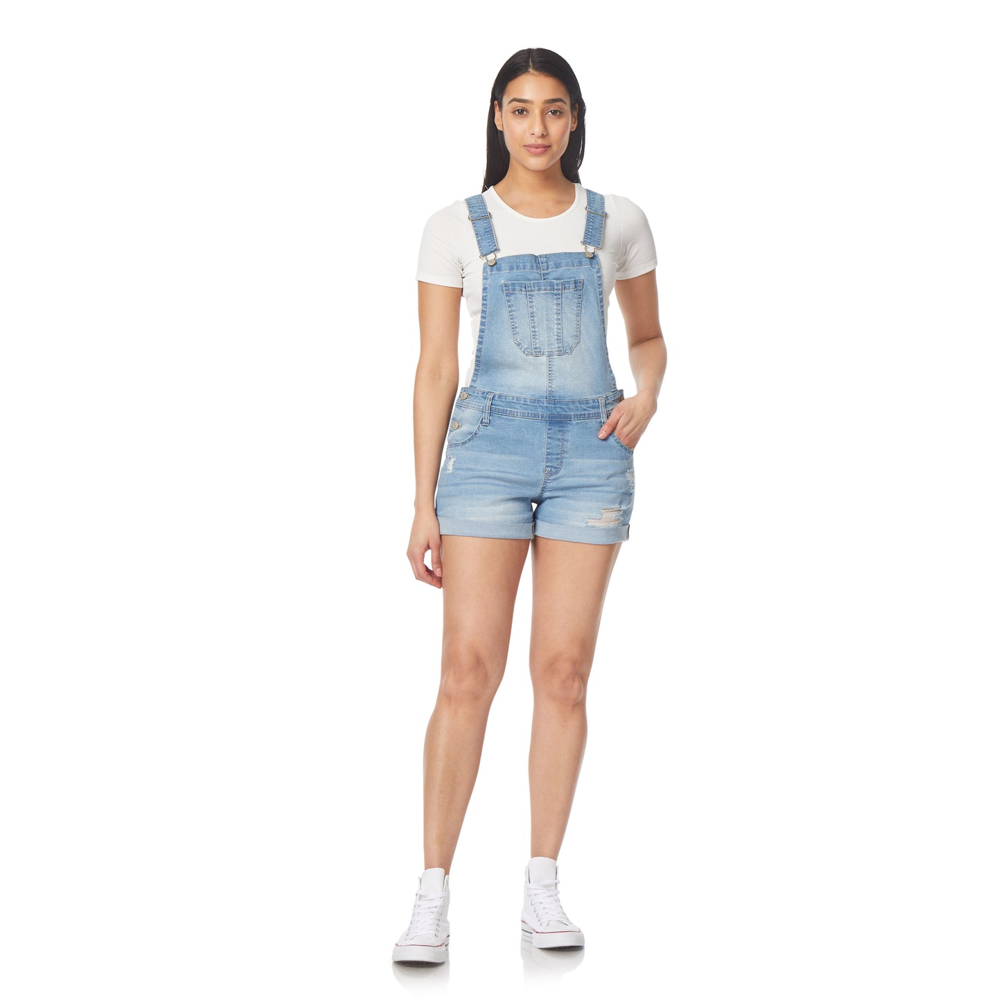 Basic Denim Shortalls