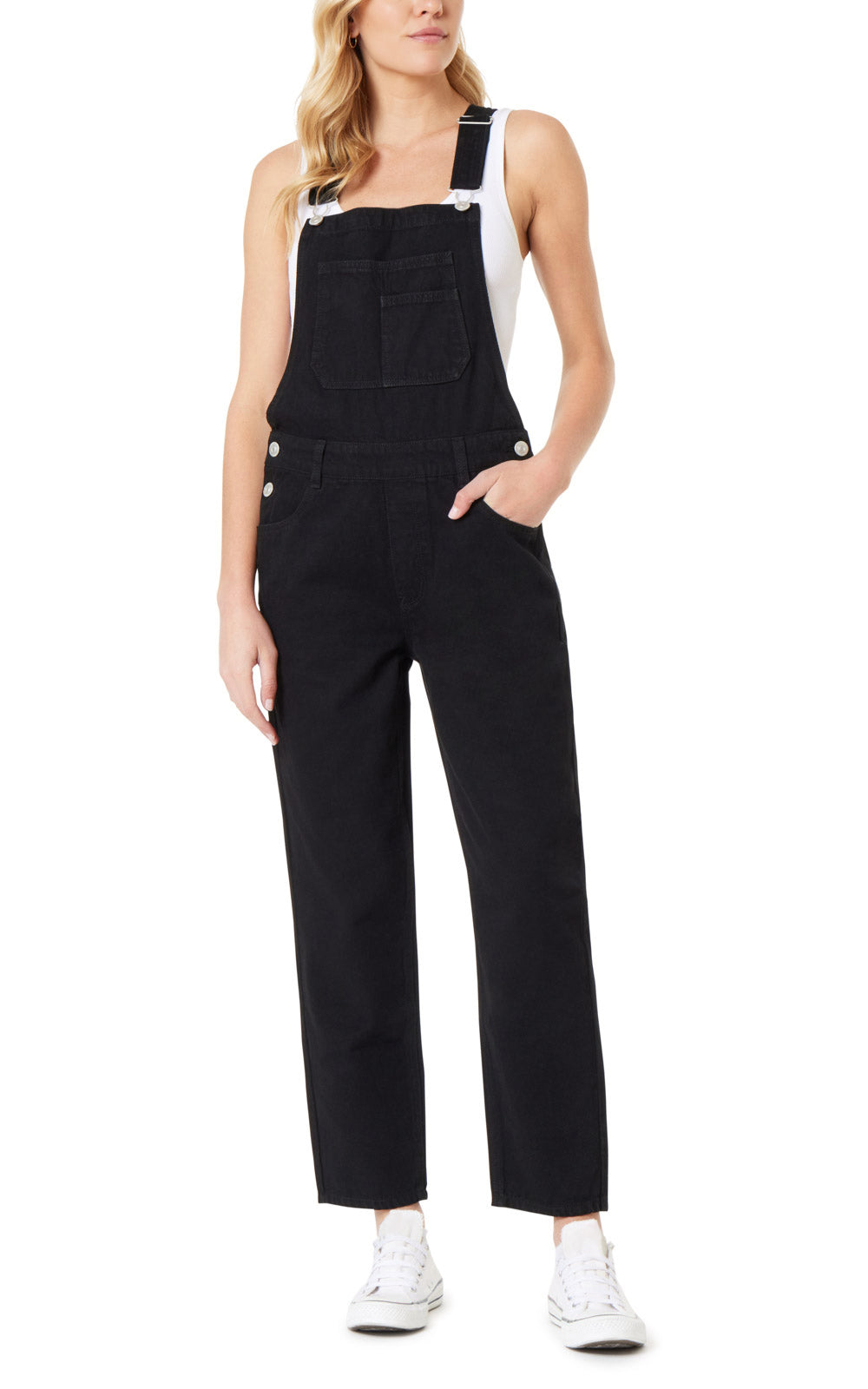Girlfriend Straight Overalls