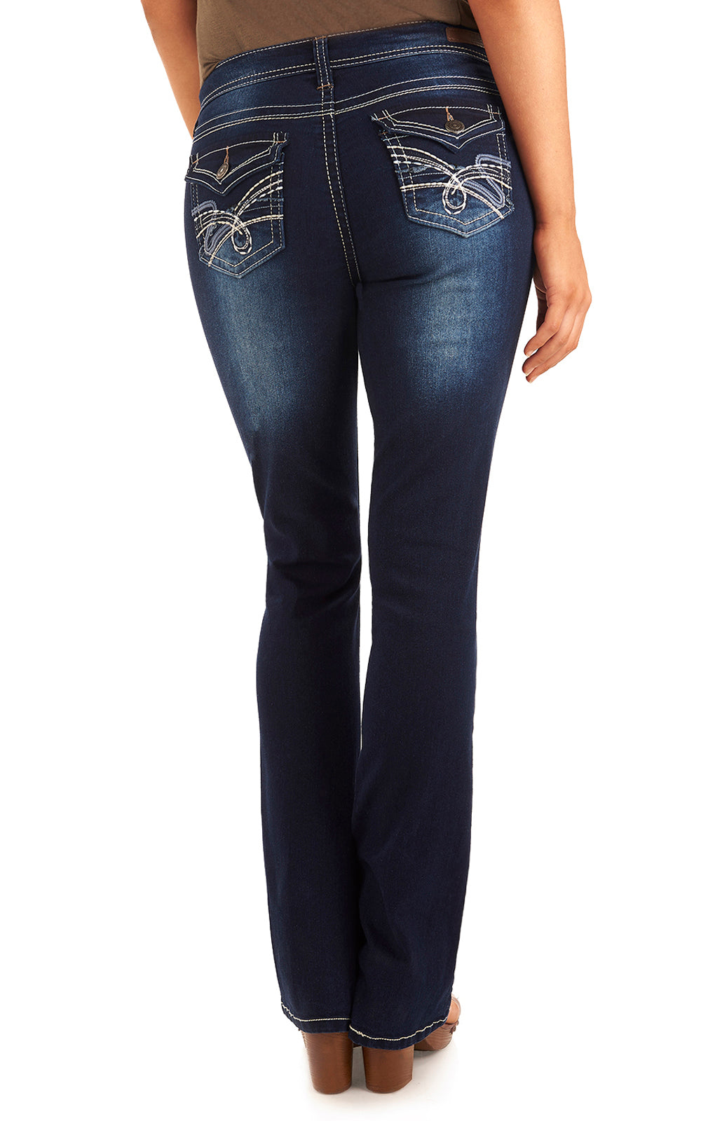 InstaStretch® Legendary Classic Fit Bootcut Jeans- Long Inseam