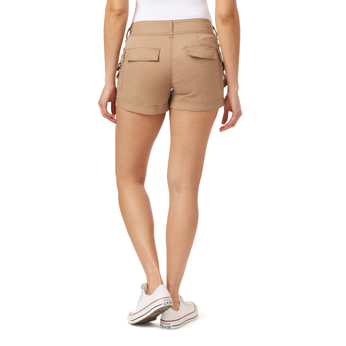 InstaStretch Luscious Curvy Twill Cargo Shorts