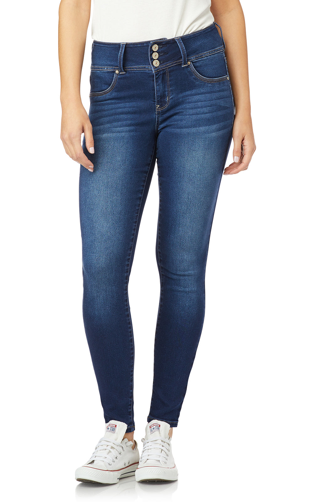 InstaSoft® Sassy Skinny Jeans- Short Inseam