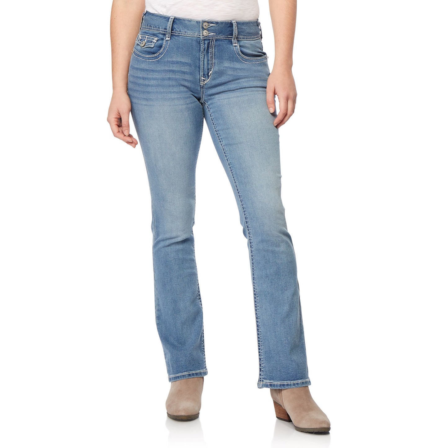 InstaStretch® Luscious Curvy Bootcut Jeans
