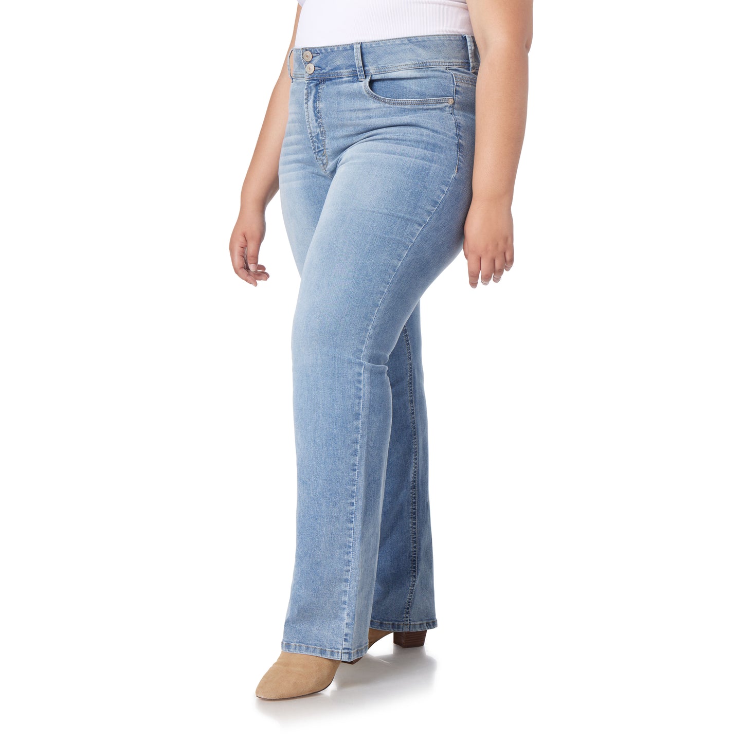 InstaStretch® Luscious Curvy Bootcut Jeans
